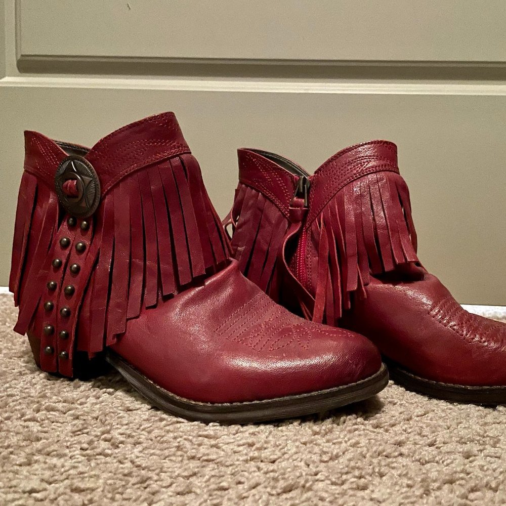 Sam Edelman Leather Ankle Boots